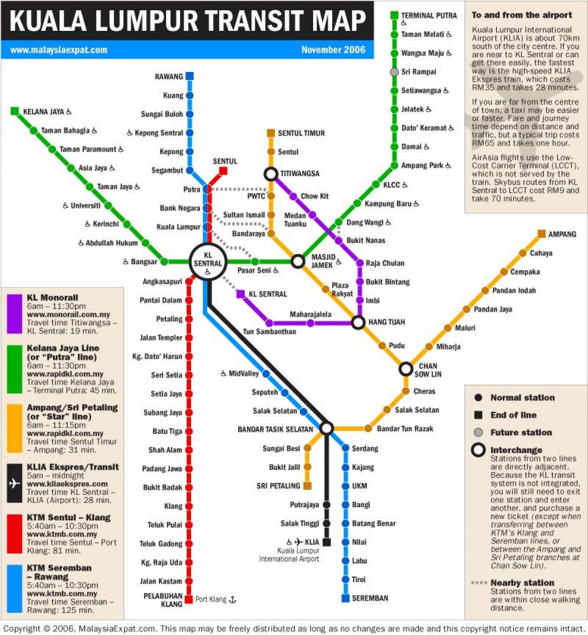 kl transit kaart 2016
