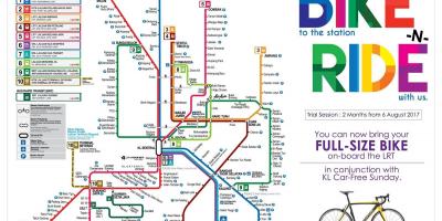 Kuala lumpur rapid transit kaart